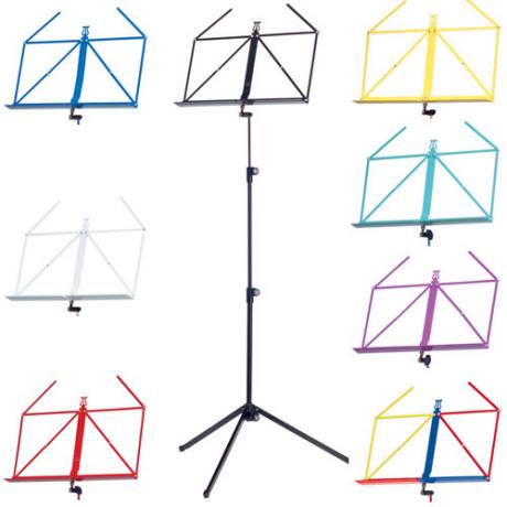 K+M Coloured Folding Music Stand