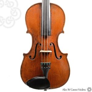 An unlabelled British violin, c.1770-0