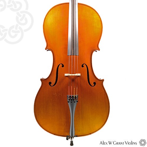 Unlabelled German cello , c.1970-0