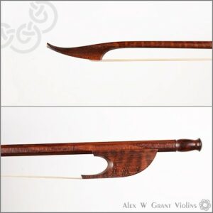 Nelly Poidevin Baroque viola bow, France, contemporary-0