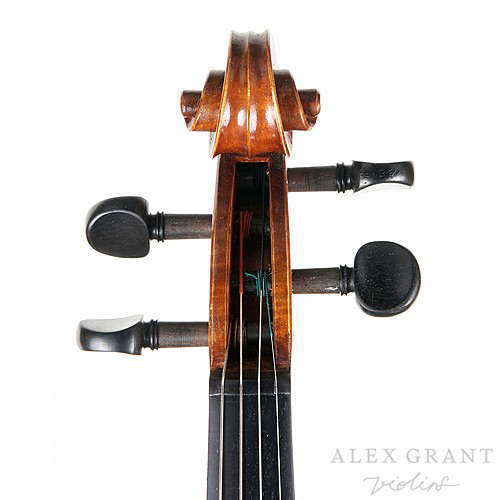 Scroll view of KG100 Violin