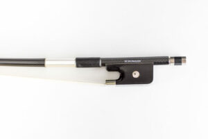 Image of a Schumann Carbon-fibre black cello bow