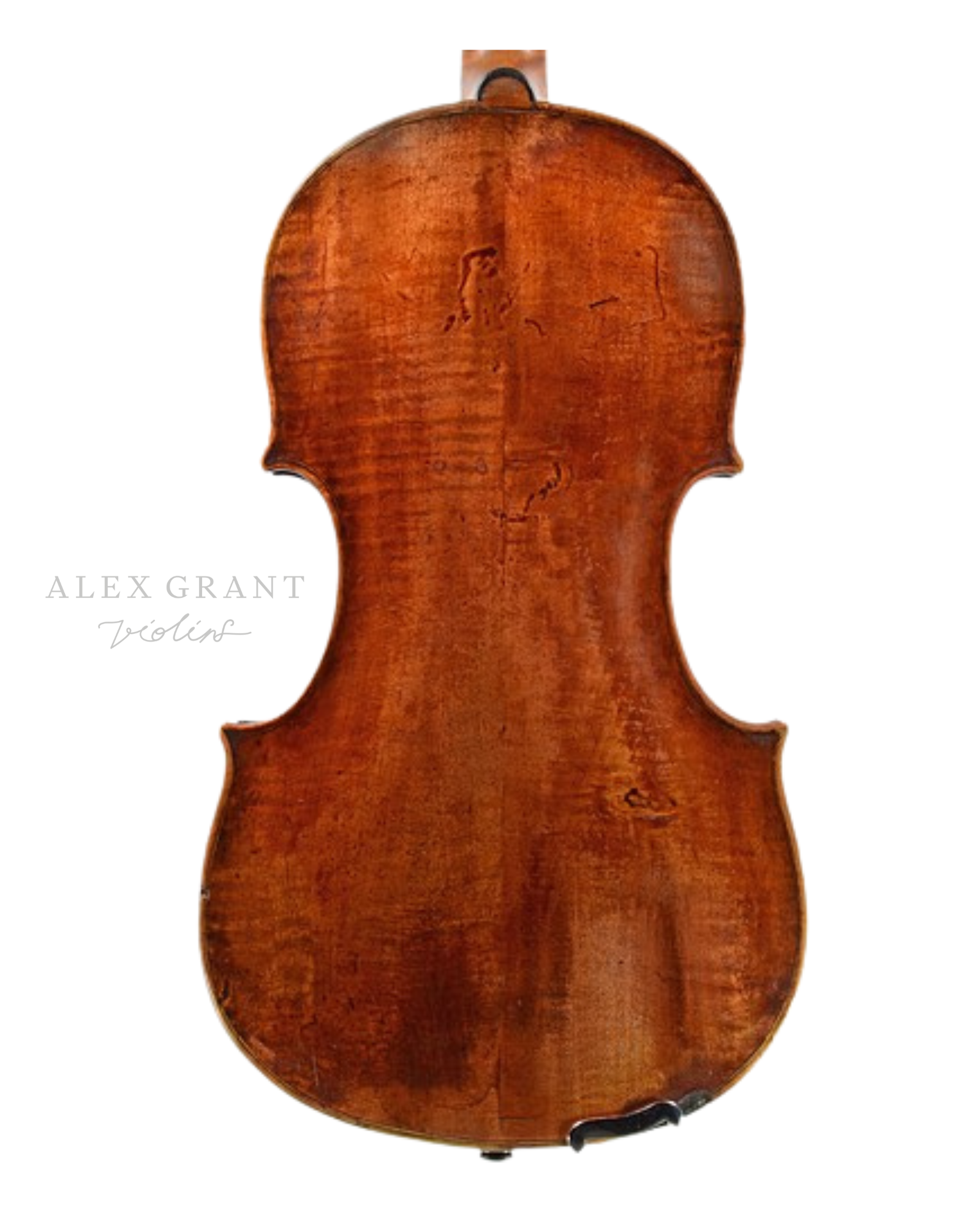 Back image of Viola attributed to the maker Joseph Klotz