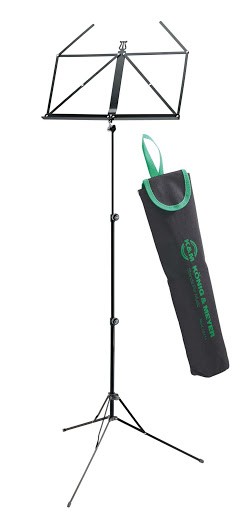K+M Foldable compact music stand and bag