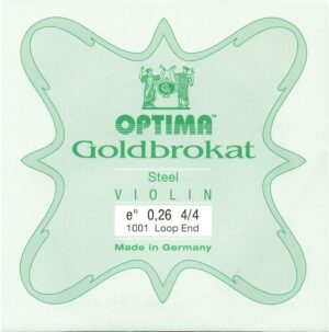 Optima Goldbrokat Violin E String 4/4 (formerly Lenzner)