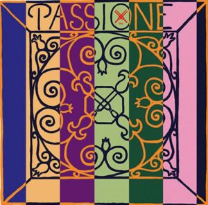 Pirastro Passione Violin D String, 4/4