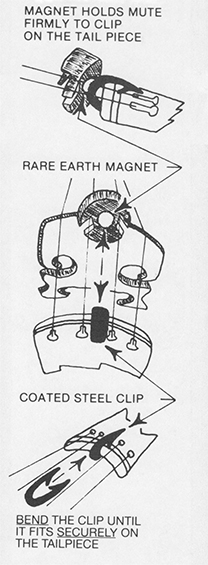 Bech Magnetic Violin Mute