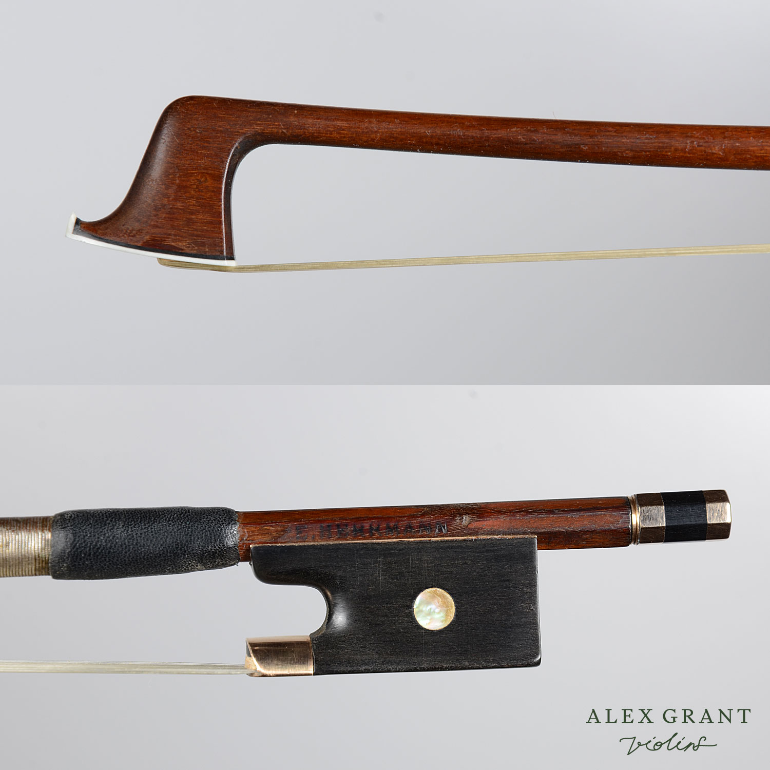 E. Hermann Czech Violin Bow, c.1935