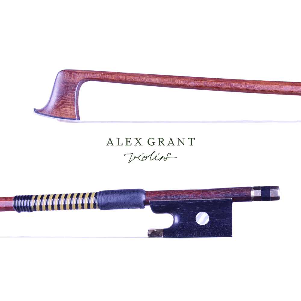 Albert Nürnberger, German, Composite Gold Mounted Violin Bow, c.1910