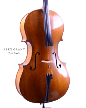 Provincial German Master Cello, c 1850.