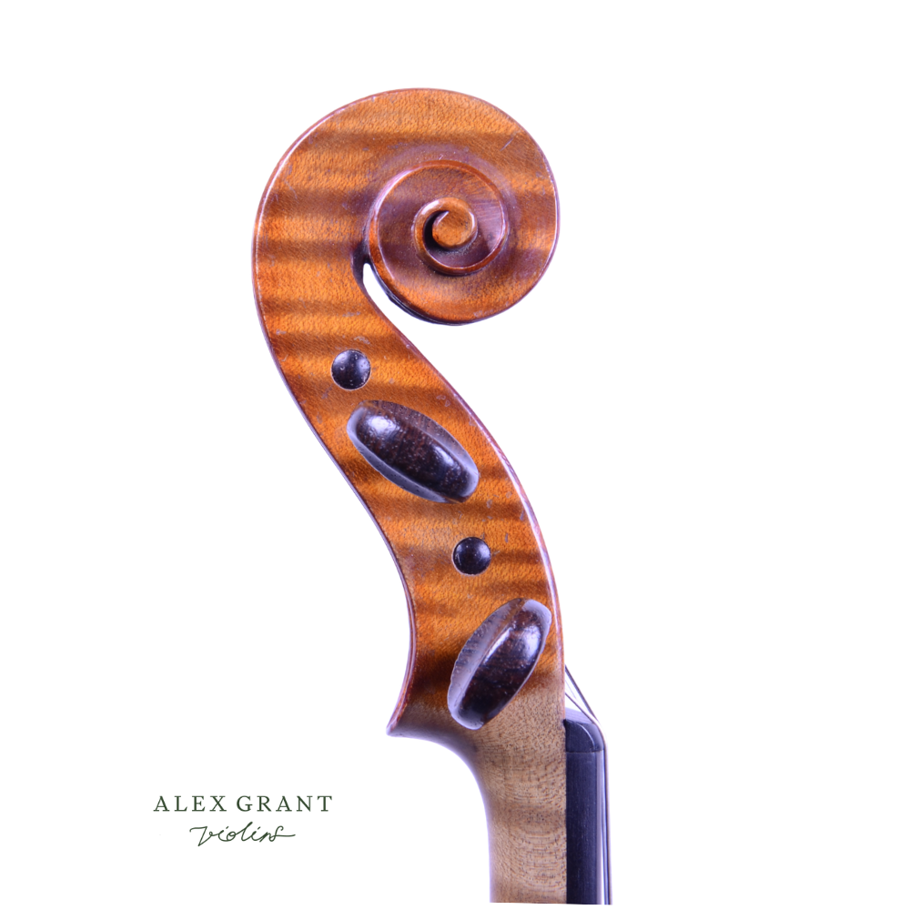 French trade violin labelled ‘Nicola Genari’ c.1920 - Image 4